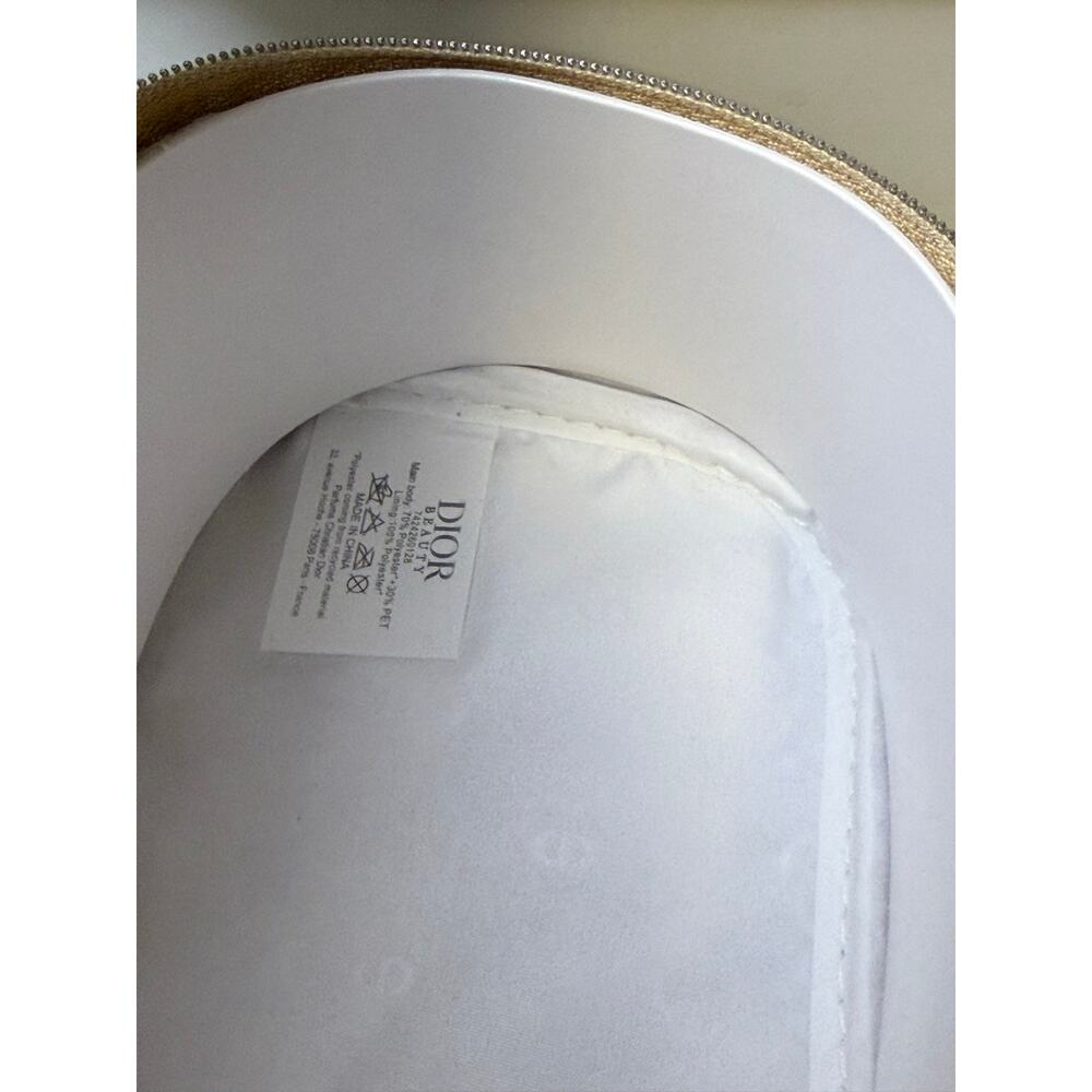 Dior Gold Le Rituel Beaute' Holiday Makeup bag - NEW in Box - Picture 8 of 9